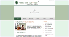 Desktop Screenshot of paradigmfms.com
